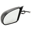 Driver Side Mirror, Power Adjust, Non-Folding, Non-Heated, Textured Black, No Signal Light, No Memory, No Puddle Light, No Auto-Dimming, No Blind Spot Feature