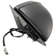 Driver Side Mirror, Power Adjust, Non-Folding, Non-Heated, Textured Black, No Signal Light, No Memory, No Puddle Light, No Auto-Dimming, No Blind Spot Feature