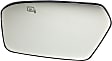Driver Side Mirror Glass, Heated, No Blind Spot Feature