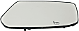 Driver Side Mirror Glass, Heated, No Blind Spot Feature