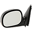 Driver Side Mirror, Non-Towing, Manual Adjust, Manual Folding, Non-Heated, Textured Black, No Signal Light, No Memory, No Puddle Light, No Auto-Dimming, No Blind Spot Feature