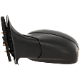 Driver Side Mirror, Non-Towing, Manual Adjust, Manual Folding, Non-Heated, Textured Black, No Signal Light, No Memory, No Puddle Light, No Auto-Dimming, No Blind Spot Feature