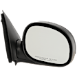 Passenger Side Mirror, Manual Adjust, Manual Folding, Non-Heated, Textured Black, No Signal Light, No Memory, No Puddle Light, No Auto-Dimming, No Blind Spot Feature