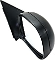 Passenger Side Mirror, Manual Adjust, Manual Folding, Non-Heated, Textured Black, No Signal Light, No Memory, No Puddle Light, No Auto-Dimming, No Blind Spot Feature