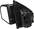 2018 Ford F-150 - Driver Side Mirror, Power Adjust, Heated, Chrome, Power Folding, In-housing Signal Light, With Blind Spot Detection in Glass, With Memory, With Puddle Light, No Auto-Dimming, Extended Cab Pickup