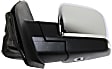 2018 Ford F-150 - Driver Side Mirror, Power Adjust, Heated, Chrome, Power Folding, In-housing Signal Light, With Blind Spot Detection in Glass, With Memory, With Puddle Light, No Auto-Dimming, Extended Cab Pickup