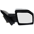 2016 Ford F-150 Lariat - Passenger Side Mirror, Power Adjust, Heated, Chrome, Power Folding, In-housing Signal Light, With Blind Spot Detection in Glass, With Memory, With Puddle Light, No Auto-Dimming, Extended Cab Pickup