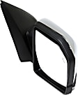 2016 Ford F-150 Lariat - Passenger Side Mirror, Power Adjust, Heated, Chrome, Power Folding, In-housing Signal Light, With Blind Spot Detection in Glass, With Memory, With Puddle Light, No Auto-Dimming, Extended Cab Pickup