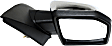 2016 Ford F-150 Lariat - Passenger Side Mirror, Power Adjust, Heated, Chrome, Power Folding, In-housing Signal Light, With Blind Spot Detection in Glass, With Memory, With Puddle Light, No Auto-Dimming, Extended Cab Pickup