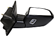 2016 Ford F-150 Lariat - Passenger Side Mirror, Power Adjust, Heated, Chrome, Power Folding, In-housing Signal Light, With Blind Spot Detection in Glass, With Memory, With Puddle Light, No Auto-Dimming, Extended Cab Pickup