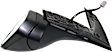2021 Ford Transit Connect XLT - Driver Side Mirror, Power Adjust, Heated, Textured Black, Manual Folding, No Signal Light, With Blind Spot Glass, No Memory, No Puddle Light, No Auto-Dimming
