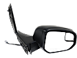 2021 Ford Transit Connect - Passenger Side Mirror, Power Adjust, Heated, Textured Black, Manual Folding, No Signal Light, With Blind Spot Glass, No Memory, No Puddle Light, No Auto-Dimming
