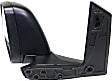 Driver Side Towing Mirror, Manual Adjust, Manual Folding, Non-Heated, Textured Black, No Signal Light, No Memory, No Puddle Light, No Auto-Dimming, With Blind Spot Glass