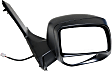 2021 Ford Transit Connect XL - Passenger Side Towing Mirror, Power Adjust, Heated, Textured Black, Manual Folding, No Signal Light, With Blind Spot Glass, No Memory, No Puddle Light, No Auto-Dimming