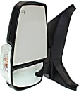 Driver Side Mirror, Power Adjust, Heated, Manual Folding, Textured Black, In-housing Signal Light, No Memory, No Puddle Light, No Auto-Dimming, No Blind Spot Feature