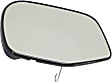 2002-2005 Ford Explorer - Driver Side Mirror Glass, Non-Heated, No Blind Spot Feature, Backing Plate Included