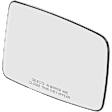 Passenger Side Mirror Glass, Non-Heated, No Blind Spot Feature