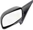 Driver Side Mirror, Manual Adjust, Manual Folding, Non-Heated, Textured Black, No Signal Light, No Memory, No Puddle Light, No Auto-Dimming, No Blind Spot Feature