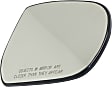 Passenger Side Mirror Glass, Non-Heated, No Blind Spot Feature