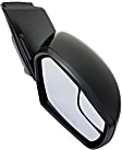 Passenger Side Mirror, Power Adjust, Manual Folding, Non-Heated, Paintable, No Signal Light, No Memory, No Puddle Light, No Auto-Dimming, No Blind Spot Feature