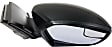 2018 Ford Escape SE - Passenger Side Mirror, Power Adjust, Heated, Paintable, Manual Folding, No Signal Light, No Blind Spot Feature, No Memory, No Puddle Light, No Auto-Dimming