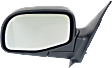 Driver Side Mirror, Manual Adjust, Manual Folding, Non-Heated, Paintable, No Signal Light, No Memory, No Puddle Light, No Auto-Dimming, No Blind Spot Feature