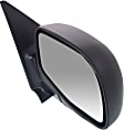 Passenger Side Mirror, Manual Adjust, Manual Folding, Non-Heated, Paintable, No Signal Light, No Memory, No Puddle Light, No Auto-Dimming, No Blind Spot Feature