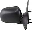 Passenger Side Mirror, Manual Adjust, Manual Folding, Non-Heated, Paintable, No Signal Light, No Memory, No Puddle Light, No Auto-Dimming, No Blind Spot Feature