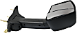 4-bolt mount, Passenger Side Towing Mirror, Manual Adjust, Non-Heated, Manual Folding, Textured Black, In-housing Signal Light, No Memory, No Puddle Light, No Auto-Dimming, No Blind Spot Feature