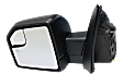 2018 Ford F-150 - Driver Side Mirror, Power Adjust, Heated, Paintable, Power Folding, In-housing Signal Light, With Blind Spot Glass, With Memory, With Puddle Light, No Auto-Dimming, Extended Cab Pickup