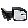 2016 Ford F-150 - Passenger Side Mirror, Power Adjust, Heated, Paintable, Power Folding, In-housing Signal Light, With Blind Spot Glass, With Memory, With Puddle Light, No Auto-Dimming, Extended Cab Pickup