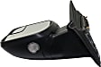 Driver Side Mirror, Power, Power Folding, Heated, Paintable, In-housing Signal Light, No Memory, With Puddle Light, No Auto-Dimming, No Blind Spot Feature