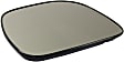 Driver Side Mirror Glass, Non-Heated, No Blind Spot Feature