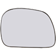 2006 Ford F-250 Super Duty - Mirror Glass Passenger Side, For Models With Non-Towing Mirror, Non-Heated, No Blind Spot Feature, No Signal Light