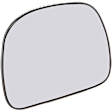 2006 Ford F-250 Super Duty - Mirror Glass Passenger Side, For Models With Non-Towing Mirror, Non-Heated, No Blind Spot Feature, No Signal Light