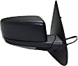 Passenger Side Mirror, Non-Towing, Power Adjust, Power Folding, Heated, Paintable, In-housing Signal Light, With memory, With Puddle Light, No Auto-Dimming, No Blind Spot Feature