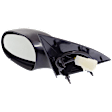 Passenger Side Mirror, Power, Non-Folding, Non-Heated, Paintable, No Signal Light, No Memory, No Puddle Light, No Auto-Dimming, No Blind Spot Feature