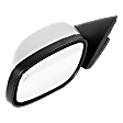 2010-2019 Ford Taurus - Driver Side Mirror, Power, Manual Folding, Heated, Chrome, In-housing Signal Light, With memory, With Puddle Light, No Auto-Dimming, With Blind Spot Detection in Glass