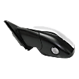 2010-2019 Ford Taurus - Driver Side Mirror, Power, Manual Folding, Heated, Chrome, In-housing Signal Light, With memory, With Puddle Light, No Auto-Dimming, With Blind Spot Detection in Glass