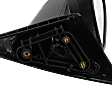 2010-2019 Ford Taurus - Driver Side Mirror, Power, Manual Folding, Heated, Chrome, In-housing Signal Light, With memory, With Puddle Light, No Auto-Dimming, With Blind Spot Detection in Glass