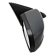 Passenger Side Mirror, Power Adjust, Manual Folding, Heated, Paintable, In-housing Signal Light, With memory, With Puddle Light, No Auto-Dimming, With Blind Spot Detection in Glass