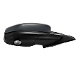 Passenger Side Mirror, Power Adjust, Manual Folding, Heated, Paintable, In-housing Signal Light, With memory, With Puddle Light, No Auto-Dimming, With Blind Spot Detection in Glass