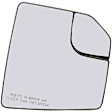 2018 Ford F-150 XLT - Mirror Glass Passenger Side, For Models With Non-Towing Mirror, Non-Heated, With Blind Spot Glass, No Signal Light
