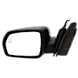 2015 Ford Edge - Driver Side Mirror, Power Adjust, Heated, Paintable, Manual Folding, In-housing Signal Light, With Blind Spot Detection in Glass, No Memory, With Puddle Light, No Auto-Dim