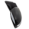 Passenger Side Mirror, Power Adjust, Heated, Manual Folding, Paintable, In-housing Signal Light, Without Memory Recall, With Puddle Light, No Auto-Dimming, With Blind Spot Detection in Glass