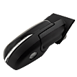 Passenger Side Mirror, Power Adjust, Heated, Manual Folding, Paintable, In-housing Signal Light, Without Memory Recall, With Puddle Light, No Auto-Dimming, With Blind Spot Detection in Glass