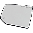Passenger Side Mirror Glass, Heated, With Blind Spot Detection in Glass No Auto-Dim