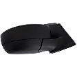 Passenger Side Mirror, Power Adjust, Manual Folding, Non-Heated, Textured Black, No Signal Light, No Memory, No Puddle Light, No Auto-Dimming, With Blind Spot Detection in Glass