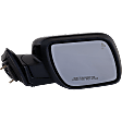 Passenger Side Mirror, Power, Power Folding, Heated, Paintable, In-housing Signal Light, With memory, With Puddle Light, No Auto-Dimming, With Blind Spot Detection in Glass