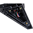 Passenger Side Mirror, Power, Power Folding, Heated, Paintable, In-housing Signal Light, With memory, With Puddle Light, No Auto-Dimming, With Blind Spot Detection in Glass